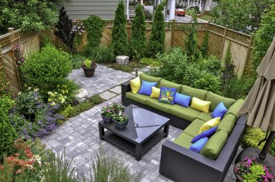 Elegant Outdoor Living Space