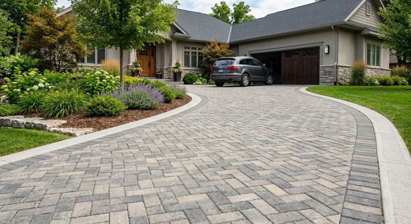 Stone Driveway Construction in Davis County, UT